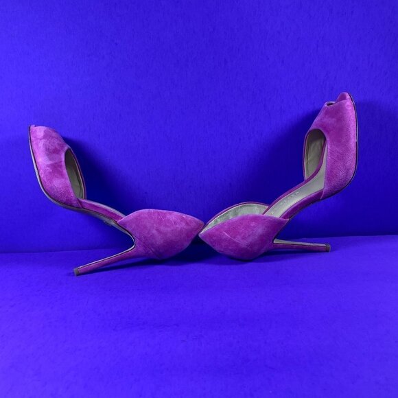 Veronica Beard Women's Pink Gadot Peep Toe Pumps Shoe Size 6 - Picture 7 of 10